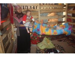 Yeni Doğan Çocuğuyla Barakada Yaşayan Kadın Yardım Bekliyor