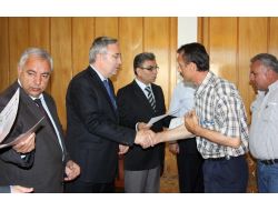 Bursa Özel İdare'den Karla Mücadele Personeline Teşekkür Plaketi