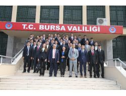 Kaymakam Adaylarından Bursa Valiliği'ne Ziyaret