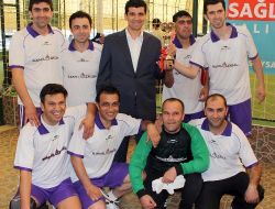 Sağlıkta Birlik Halısaha Turnuvası'nın Birincisi Elvanspor Oldu