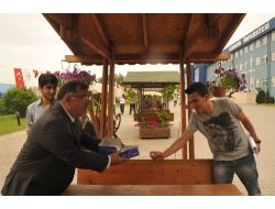 Düzce Valisi Adnan Yılmaz, Karabük Üniversitesi'ni Gezdi