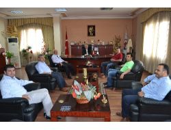 Kozan Ticaret Odası'nın Yeni Yönetimi Başkan Özgan’ı Ziyaret Etti