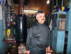 LPG Tankından Banyo Kazanı Yaptı