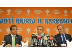 Arınç: Biz Hocaefendi'yi Bir Partinin Kalıpları İçine Koymadık, Koyamayız