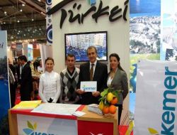 Avusturya'daki Turizm Fuarında Kemer Standına Yoğun İlgi