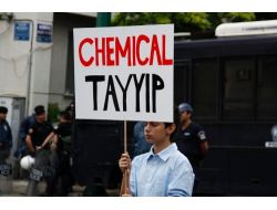 Atina'da Taksim Gezi Parkı Protestosu