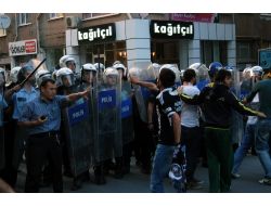 Kütahya'da Protestocu Gruba Polisten Müdahale