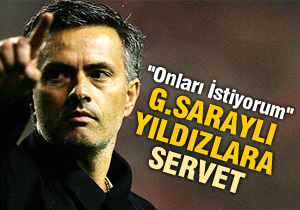 'Onları istiyorum!'