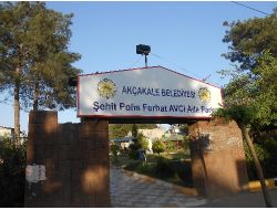 Akçale Sınır Kapısı'nda Şehit Olan Polisin İsmi Parka Verildi