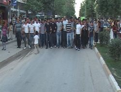 Elazığ'da Taksim'e Destek Yürüyüşü Devam Ediyor