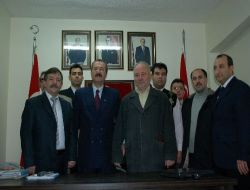 Elektrikçiler Odası Başkanı Karagöz'den, Mhp İl Başkanı'na Ziyaret
