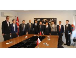 Otso Yönetimi Özer Matlı'yı Ziyaret Etti