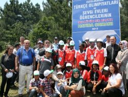 Olimpiyat Çocukları Ağaç Dikti