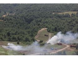 Adana'da Orman Yangını Tatbikatı Gerçeğini Aratmadı