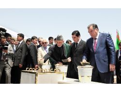 Türkmenistan-Afganistan-Tacikistan Demiryolu Temeli Atıldı