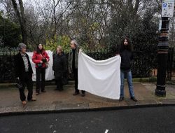 Londra'da Hrant Dink Protestosu