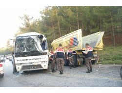 Orhaneli'nde Trafik Kazası: 7 Yaralı