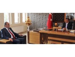 Niğde Üniversitesi Rektörü Görür, Başkan Akdoğan'ı Ziyaret Etti