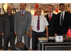 Samed Yönetimi Başkan Demirtaş'ı Ziyaret Etti