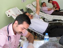 Kumluca'da Kan Bağışı Kampanyası Düzenlendi