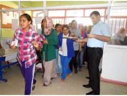 Akçakale Feza, Sbs'ye Giren Öğrencileri Yalnız Bırakmadı