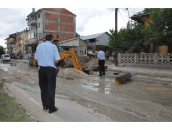 Göçük Altında Kalan İşçi Yaralandı