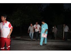 Alkollü Sürücü, Önce Bariyere Sonra Korkulukla Çarptı