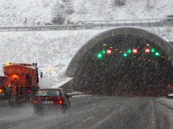 Bolu Dağı'nda Kar Yağışına  Dikkat!!