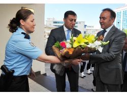 Vali Altıparmak'a Emniyet Ve Jandarmadan Asayiş Brifingi