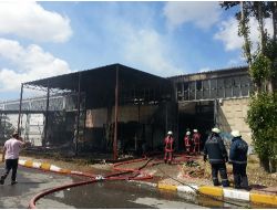 Elektrik Kontağı Fabrikayı Kül Etti