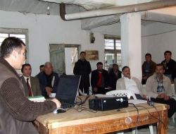 Osmaniye'de Çiftçilere Kış Mevsiminde Eğitim