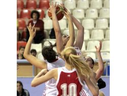 Rusya'ya 67-54 Yenilen Ümit Kızlar İkinci Oldu