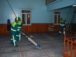 Şehitkamil Belediyesi, 25 Camide Temizlik Yaptı