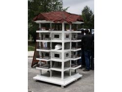 Öğrencilerin İnşa Ettiği 6 Katlı Model Bina Tamamlandı