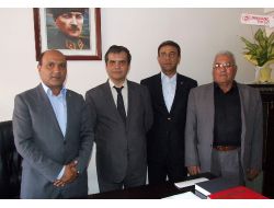 Kaymakam Gale’den Tso Başkanı Durmaz’a Hayırlı Olsun Ziyareti