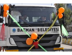 Batman Belediyesi 12 Adet Temizlik Aracı Aldı
