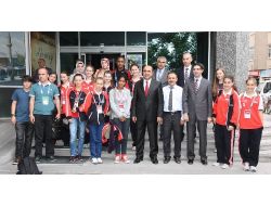 Türkçenin Çocuklarından Belediye Başkanına Ziyaret