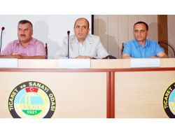 Akşehir Sanayi Ve Ticaret Odası, Hisarcıklıoğlu'na Destek Vereceğini Açıkladı