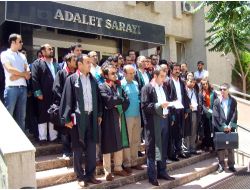 Adliyede Eylem Yapan Avukatlara Batman’dan Destek