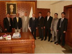 Kapadokya Gazeteciler Cemiyeti Üyeleri Vali’yi Ziyaret Etti