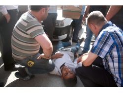 Otomobilin Çarptığı Bisiklet Sürücüsü Yaralandı