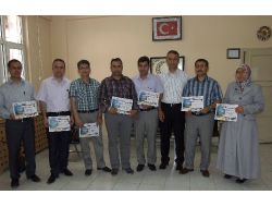 Yerköy’de Danışman Öğretmenlere Katılım Belgeleri Verildi