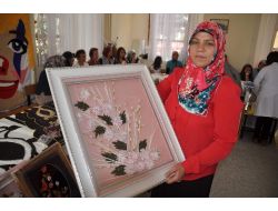 Yozgat'ta Ev Hanımları İpek Böceği Kozasıyla Süs Eşyası Ve Tablo Yapıyor