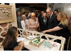 Meslek Öğrenen Kadınlar, Hünerlerini Sergiye Taşıdı