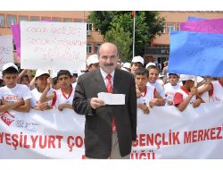 Çocuk İşçiliği İle Mücadele İçin Yürüdüler