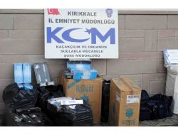 Kırıkkale'de 15 Bin Paket Kaçak Sigara