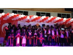 Yıldırımhan Lisesi Öğrencilerinin Mezuniyet Coşkusu