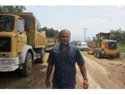 Üreğil Yolu Genişletiliyor