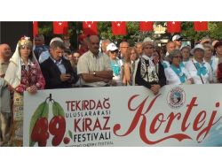 Yarım Asırlık Kiraz Festivali Başladı