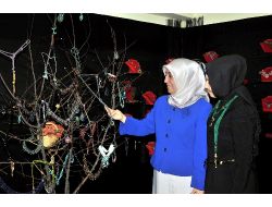 Aile Merkezi Kursiyerleri Emeklerini Sergiledi